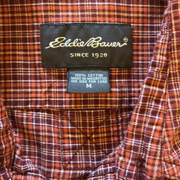 Men’s Medium Eddie Bauer Shirt - Picture 3 of 5